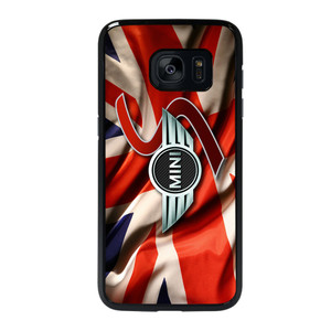 MINI COOPER LOGO FLAG Samsung Galaxy S7 Edge Case Cover MINI COOPER LOGO FLAG Samsung Galaxy S7 Edge Case Cover