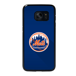 New York Mets Baseball Logo Samsung Galaxy S7 Edge Case Cover New York Mets Baseball Logo Samsung Galaxy S7 Edge Case Cover