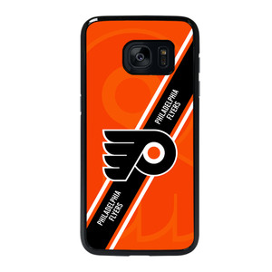 Philadelphia Flyers NHL Logo Samsung Galaxy S7 Edge Case Cover Philadelphia Flyers NHL Logo Samsung Galaxy S7 Edge Case Cover