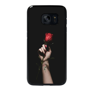 Red Rose Flower Hand Samsung Galaxy S7 Edge Case Cover Red Rose Flower Hand Samsung Galaxy S7 Edge Case Cover