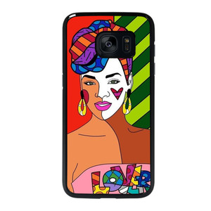 Romero Britto Lover Samsung Galaxy S7 Edge Case Cover Romero Britto Lover Samsung Galaxy S7 Edge Case Cover