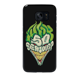 SO SERIOUS JOKER Samsung Galaxy S7 Edge Case Cover SO SERIOUS JOKER Samsung Galaxy S7 Edge Case Cover