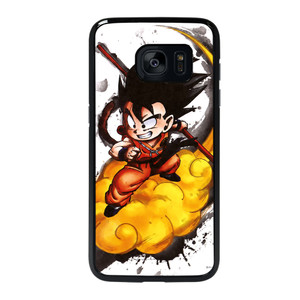 SON GOKU CHILD WITH THE CLOUD Samsung Galaxy S7 Edge Case Cover SON GOKU CHILD WITH THE CLOUD Samsung Galaxy S7 Edge Case Cover
