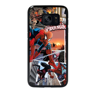 Spiderman Comic Samsung Galaxy S7 Edge Case Cover Spiderman Comic Samsung Galaxy S7 Edge Case Cover
