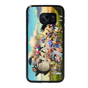 Studi Ghibli Cartoon Family Samsung Galaxy S7 Edge Case Cover Studi Ghibli Cartoon Family Samsung Galaxy S7 Edge Case Cover