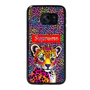SUPREME LISA FRANK LEOPARD Samsung Galaxy S7 Edge Case Cover SUPREME LISA FRANK LEOPARD Samsung Galaxy S7 Edge Case Cover