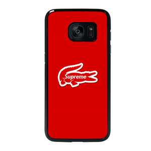 Supreme Red Wallpaper Samsung Galaxy S7 Edge Case Cover Supreme Red Wallpaper Samsung Galaxy S7 Edge Case Cover