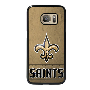 NEW ORLEANS SAINTS LOGO AND BACKGROUND Samsung Galaxy S7 Case Cover NEW ORLEANS SAINTS LOGO AND BACKGROUND Samsung Galaxy S7 Case Cover