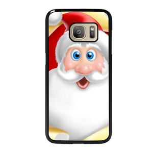 SANTA CLAUS FACE Samsung Galaxy S7 Case Cover SANTA CLAUS FACE Samsung Galaxy S7 Case Cover