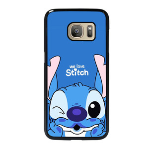 The Cute Stitch Cartoon Galaxy Samsung Galaxy S7 Case Cover The Cute Stitch Cartoon Galaxy Samsung Galaxy S7 Case Cover