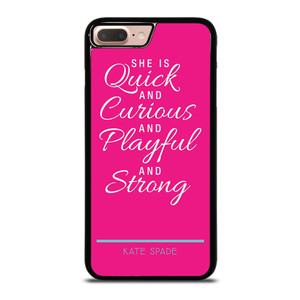 SHE IS KATE SPADE iPhone 7 Plus / 8 Plus Case Cover SHE IS KATE SPADE iPhone 7 Plus / 8 Plus Case Cover