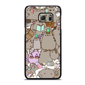 Pusheen Cartoon Collage Samsung Galaxy S6 Edge Plus Case Cover Pusheen Cartoon Collage Samsung Galaxy S6 Edge Plus Case Cover