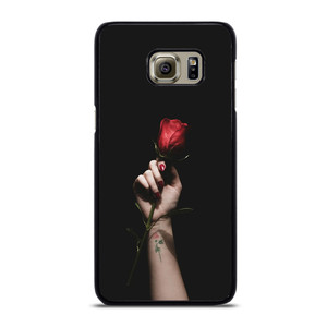 Red Rose Flower Hand Samsung Galaxy S6 Edge Plus Case Cover Red Rose Flower Hand Samsung Galaxy S6 Edge Plus Case Cover