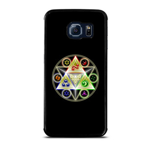 Legend Of Zelda Symbols Art Samsung Galaxy S6 Edge Case Cover Legend Of Zelda Symbols Art Samsung Galaxy S6 Edge Case Cover