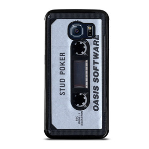 Oasis Cassette Stud Poker Samsung Galaxy S6 Edge Case Cover Oasis Cassette Stud Poker Samsung Galaxy S6 Edge Case Cover