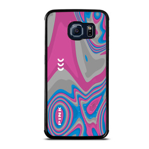 Pink Swirls Liquify Samsung Galaxy S6 Edge Case Cover Pink Swirls Liquify Samsung Galaxy S6 Edge Case Cover