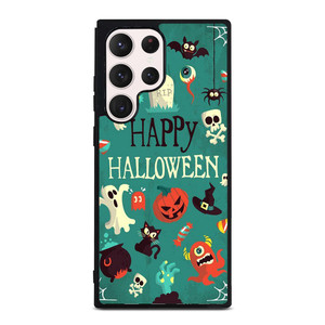 Happy Halloween Pumpkin Collage Samsung Galaxy S23 Ultra Case Cover Happy Halloween Pumpkin Collage Samsung Galaxy S23 Ultra Case Cover