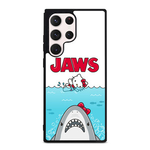 Hello Kitty X Jaws Samsung Galaxy S23 Ultra Case Cover Hello Kitty X Jaws Samsung Galaxy S23 Ultra Case Cover