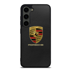 Porsche Leather Logo Samsung Galaxy S23 Plus Case Cover Porsche Leather Logo Samsung Galaxy S23 Plus Case Cover