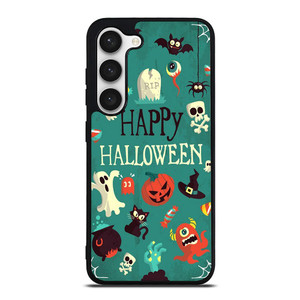 Happy Halloween Pumpkin Collage Samsung Galaxy S23 Case Cover Happy Halloween Pumpkin Collage Samsung Galaxy S23 Case Cover