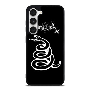 METALLICA BLACK SNAKE Samsung Galaxy S23 Case Cover METALLICA BLACK SNAKE Samsung Galaxy S23 Case Cover