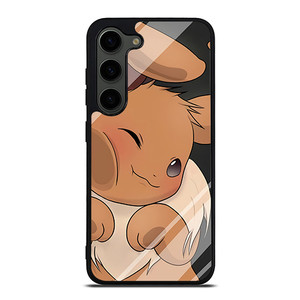 Pokemon Eevee Cute Face Samsung Galaxy S23 Plus Case Cover Pokemon Eevee Cute Face Samsung Galaxy S23 Plus Case Cover