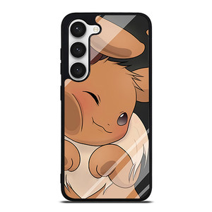 Pokemon Eevee Cute Face Samsung Galaxy S23 Case Cover Pokemon Eevee Cute Face Samsung Galaxy S23 Case Cover