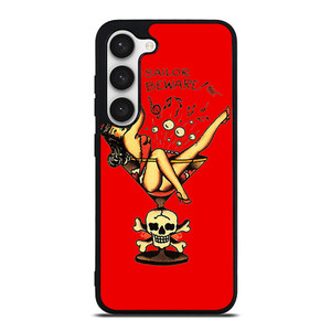 SAILOR JERRY BEWARE Samsung Galaxy S23 Case Cover SAILOR JERRY BEWARE Samsung Galaxy S23 Case Cover