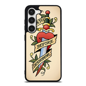 SAILOR JERRY DEATH BEFORE DISHONOR Samsung Galaxy S23 Case Cover SAILOR JERRY DEATH BEFORE DISHONOR Samsung Galaxy S23 Case Cover