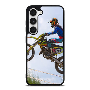 Stunt In Motocross Dirt Bike Samsung Galaxy S23 Case Cover Stunt In Motocross Dirt Bike Samsung Galaxy S23 Case Cover