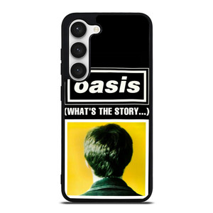 What's The Story Oasis Samsung Galaxy S23 Case Cover What's The Story Oasis Samsung Galaxy S23 Case Cover
