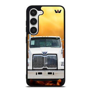 White Western Star Truck Samsung Galaxy S23 Case Cover White Western Star Truck Samsung Galaxy S23 Case Cover
