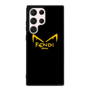 FENDI ROMA EYES IN BLACK Samsung Galaxy S23 Ultra Case Cover FENDI ROMA EYES IN BLACK Samsung Galaxy S23 Ultra Case Cover