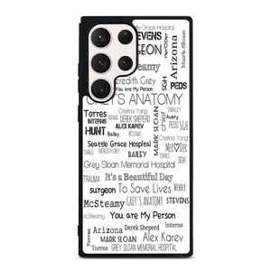 GREY'S ANATOMY STORY Samsung Galaxy S23 Ultra Case Cover GREY'S ANATOMY STORY Samsung Galaxy S23 Ultra Case Cover
