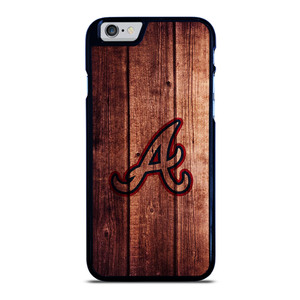 Atlanta Braves Wood Logo iPhone 6 / 6S Case Cover Atlanta Braves Wood Logo iPhone 6 / 6S Case Cover