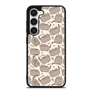 Cute Pusheen Cat Cartoon Collage Samsung Galaxy S23 Case Cover Cute Pusheen Cat Cartoon Collage Samsung Galaxy S23 Case Cover