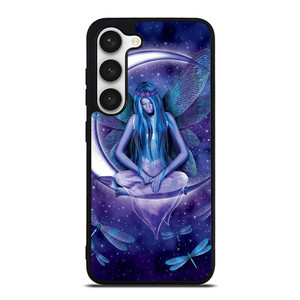 FAIRY DRAGONFLIES ON MOON Samsung Galaxy S23 Case Cover FAIRY DRAGONFLIES ON MOON Samsung Galaxy S23 Case Cover