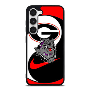 GEORGIA BULLDOGS YIN AND YANG Samsung Galaxy S23 Case Cover GEORGIA BULLDOGS YIN AND YANG Samsung Galaxy S23 Case Cover