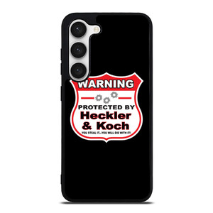 HECKLER & KOCH WARNING Samsung Galaxy S23 Case Cover HECKLER & KOCH WARNING Samsung Galaxy S23 Case Cover