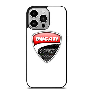 DUCATI LOGO WHITE iPhone 14 Pro Case Cover DUCATI LOGO WHITE iPhone 14 Pro Case Cover