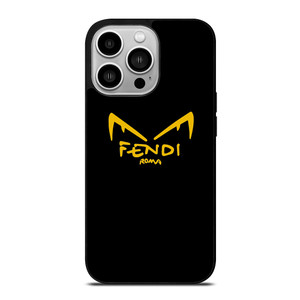 FENDI ROMA EYES IN BLACK iPhone 14 Pro Case Cover FENDI ROMA EYES IN BLACK iPhone 14 Pro Case Cover