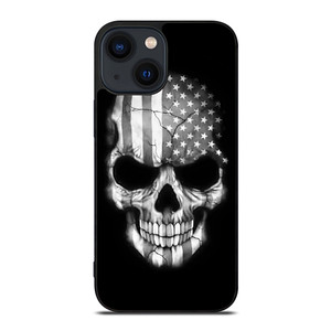 AMERICAN FLAG PUNISHER SKUL iPhone 14 Plus Case Cover AMERICAN FLAG PUNISHER SKUL iPhone 14 Plus Case Cover