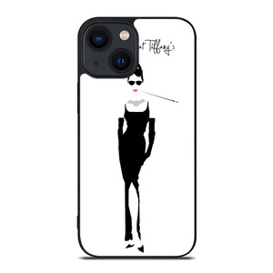 AUDREY HEPBURN BREAKFAST AT TIFFANY'S iPhone 14 Plus Case Cover AUDREY HEPBURN BREAKFAST AT TIFFANY'S iPhone 14 Plus Case Cover