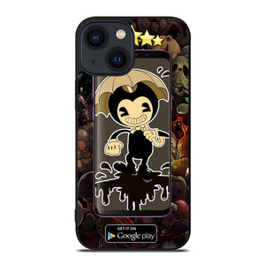 Bendy And The Ink Machine 5 Stars iPhone 14 Plus Case Cover Bendy And The Ink Machine 5 Stars iPhone 14 Plus Case Cover