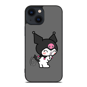 Cute Kuromi iPhone 14 Plus Case Cover Cute Kuromi iPhone 14 Plus Case Cover