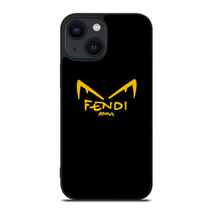 FENDI ROMA EYES IN BLACK iPhone 14 Plus Case Cover FENDI ROMA EYES IN BLACK iPhone 14 Plus Case Cover