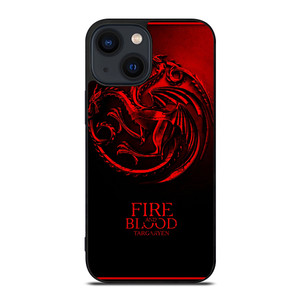 FIRE ANG BLOOD TARGARYEN iPhone 14 Plus Case Cover FIRE ANG BLOOD TARGARYEN iPhone 14 Plus Case Cover