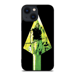 GREEN ARROW SYMBOL iPhone 14 Plus Case Cover GREEN ARROW SYMBOL iPhone 14 Plus Case Cover