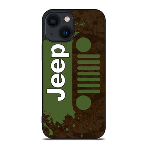 GREEN JEEP WRANGLER iPhone 14 Plus Case Cover GREEN JEEP WRANGLER iPhone 14 Plus Case Cover