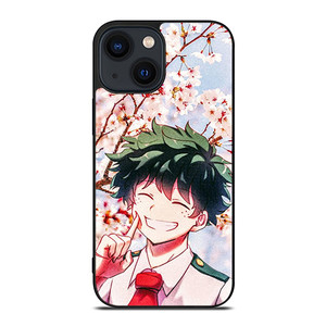 Izuku Midoriya Cute Face iPhone 14 Plus Case Cover Izuku Midoriya Cute Face iPhone 14 Plus Case Cover